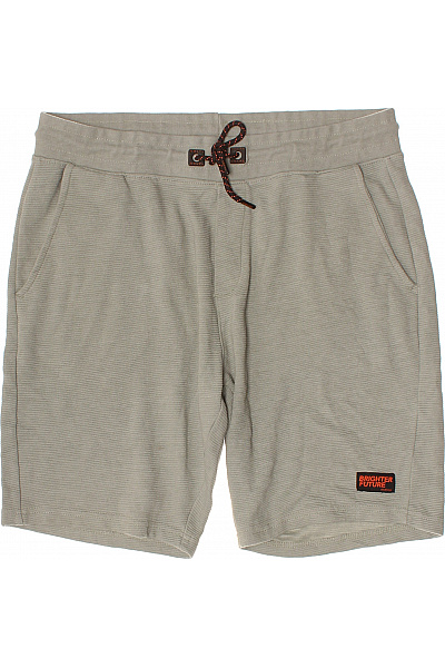 Sublevel Pánské bavlněné kraťasy pruhované volnočasové s kapsami Velikost EU XL | Sublevel | obrázek 2