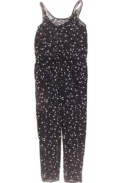 ZARA dámský černý overal bez rukávů s hvězdami Vel. S | ZARA | obrázek 3