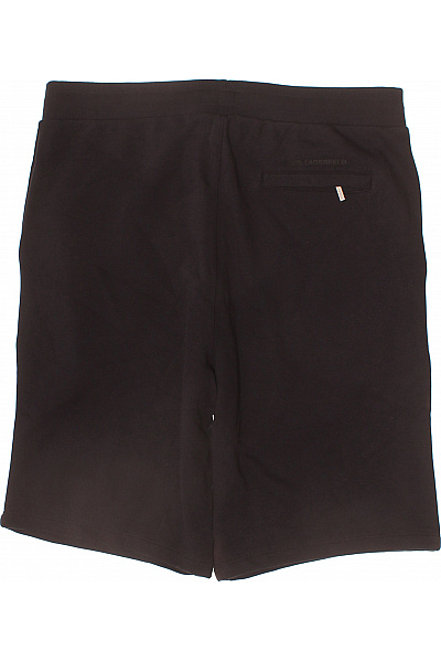 Karl Lagerfeld Pánské teplákové kraťasy bavlněné černé s kapsami volnočasové Vel. L | Karl Lagerfeld | obrázek 2