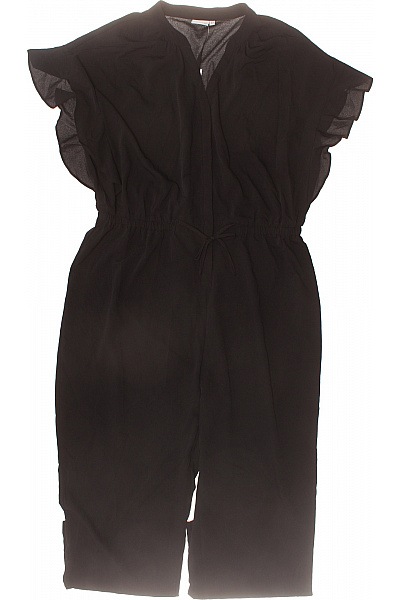 JUNAROSE dámský černý overal krátký rukáv Vel. 48 | JUNAROSE | obrázek 2