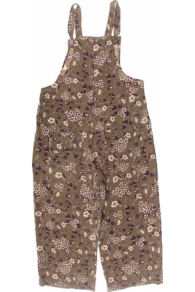 Monki dámský květinový overal bez rukávů khaki Vel. M | Monki | obrázek 3