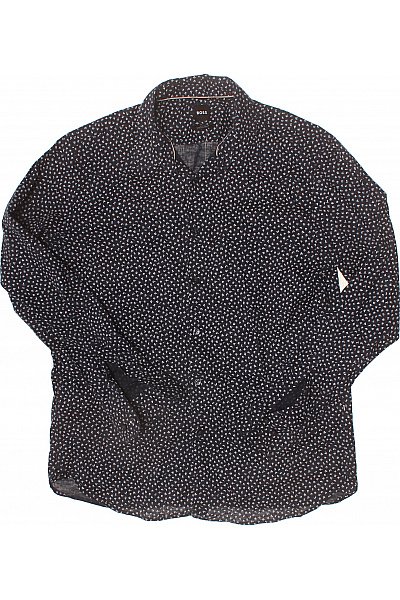 Hugo Boss Pánské lněné košile s potiskem ležérní Velikost XL | Hugo Boss | obrázek 2