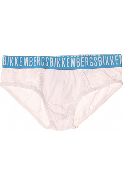 BIKKEMBERGS pánské bavlněné bílé slipy s logem Velikost EU XL | BIKKEMBERGS | obrázek 2