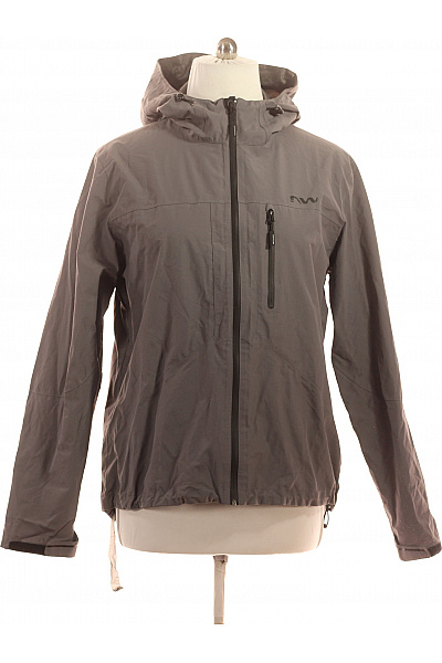 NORTH WOOD Dámská bunda s kapucí šedá funkční lehká outdoorová větrová Velikost 3XL | NORTH WOOD | obrázek 2