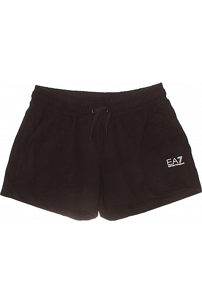 ARMANI Dámské bavlněné kraťasy sportovní volnočasové černé s kapsami Vel. M | ARMANI | obrázek 2