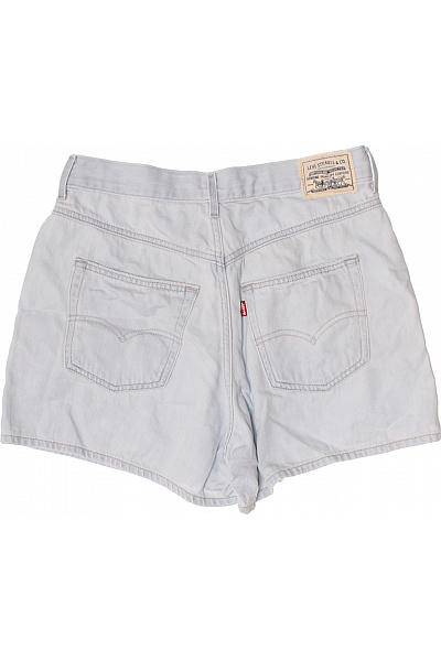 LEVIS Dámské džínové kraťasy s vysokým pasem volnočasové krátké s kapsami Vel. 28 | LEVIS | obrázek 3