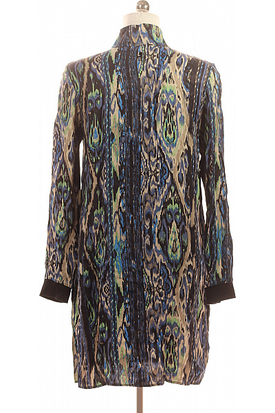 COMMA dámské šaty s dlouhým rukávem barevné vzorované volnočasové Velikost 40 | COMMA | obrázek 3