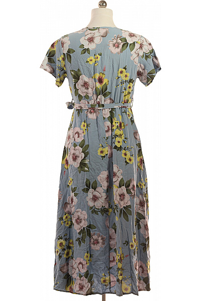 ZAUBERSTERN dámské šaty krátký rukáv květované zavinovací midi Velikost S | ZAUBERSTERN | obrázek 2