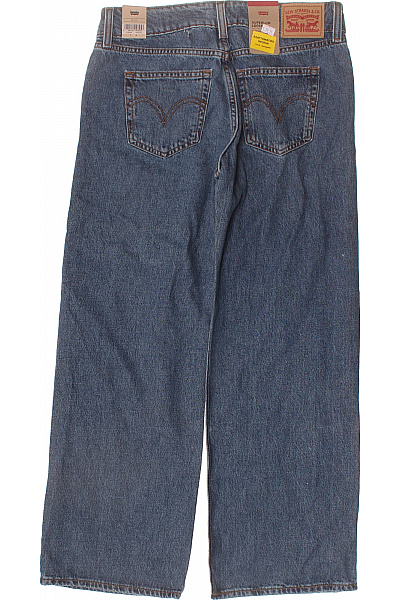 LEVIS Dámské džíny volné modré bavlněné se širokými nohavicemi Velikost 28/30 | LEVIS | obrázek 2