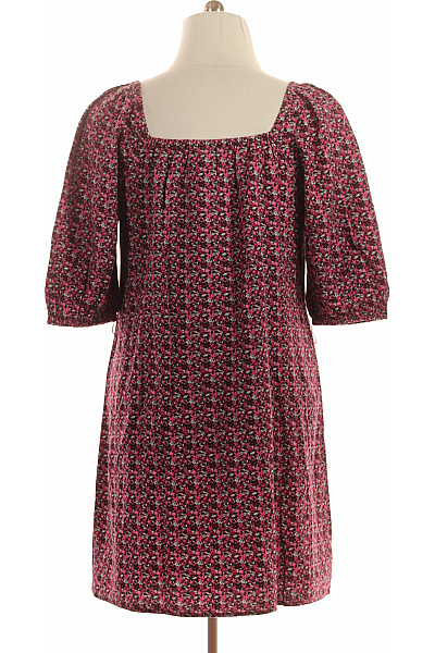 Esprit Dámské šaty s krátkým rukávem květované růžové volnočasové Velikost DE XL | Esprit | obrázek 3