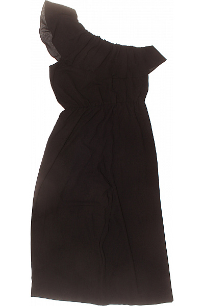 HM  dámský černý overal bez rukávů volný Velikost 38 | HM  | obrázek 3