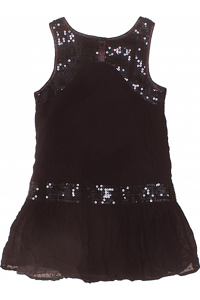 Esprit Dívčí šaty s flitry hnědé Vel. EU 116/122 | Esprit | obrázek 3