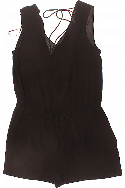 ZARA dámský černý overal bez rukávů letní Vel. S | ZARA | obrázek 2