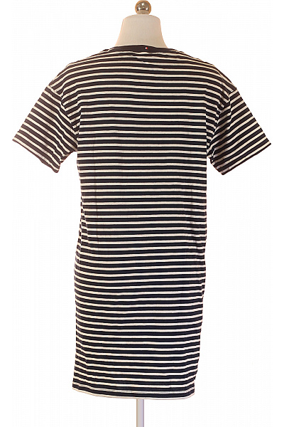 TOMMY HILFIGER dámské pruhované tričkové šaty krátký rukáv volnočasové Velikost S | TOMMY HILFIGER | obrázek 3