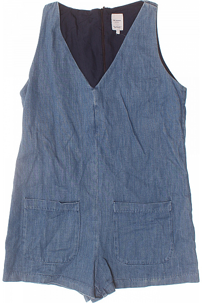 ZARA modrý džínový overal bez rukávů Vel. M | ZARA | obrázek 2
