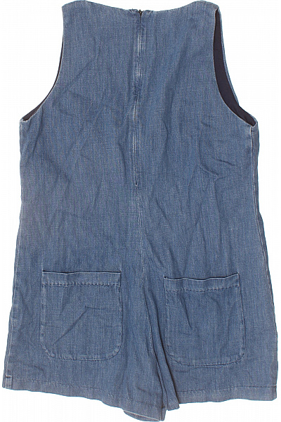 ZARA modrý džínový overal bez rukávů Vel. M | ZARA | obrázek 3