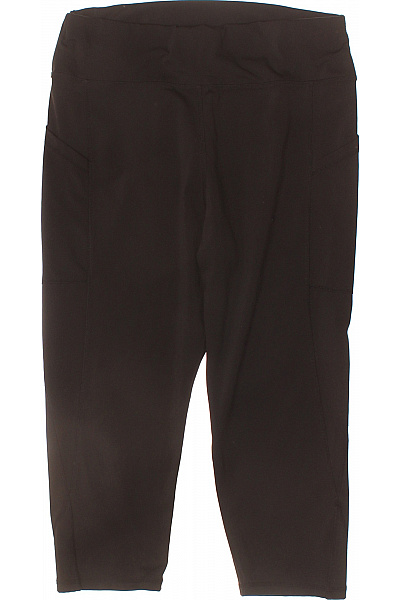 Dámské tříčtvrteční sportovní kraťasy s kapsami černé Velikost XL | Unimoda | obrázek 2