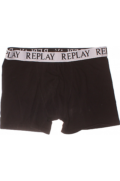 REPLAY Pánské Bavlněné Boxerky černé Velikost EU XXL