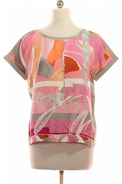 BETTY BARCLAY Dámská halenka s krátkým rukávem a potiskem růžová Velikost XL | BETTY BARCLAY | obrázek 2