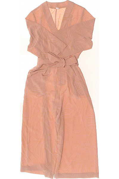 Monki růžový overal s dlouhým rukávem a vzorem Vel. M | Monki | obrázek 2