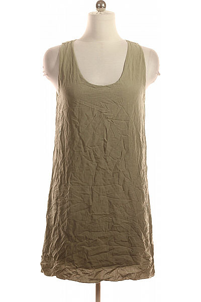 ZAUBERSTERN Dámské šaty bez rukávů khaki volnočasové letní Vel. M | ZAUBERSTERN | obrázek 2