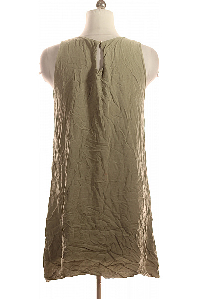 ZAUBERSTERN Dámské šaty bez rukávů khaki volnočasové letní Vel. M | ZAUBERSTERN | obrázek 3