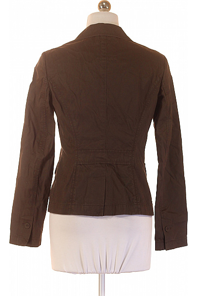 Esprit Dámské hnědé bavlněné sako elegantní volnočasové business Velikost 32 | Esprit | obrázek 3