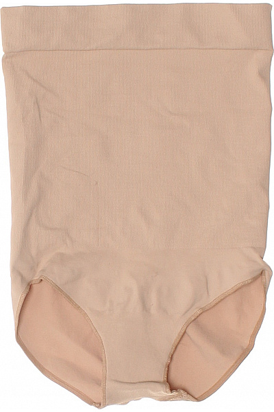 Dámské kalhotky bezešvé vysoký pas hladké béžové Velikost EU S | Unimoda | obrázek 2