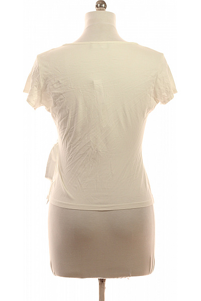 Wallis Dámské zavinovací tričko s krátkým rukávem bílé Vel. 42 | Wallis | obrázek 2