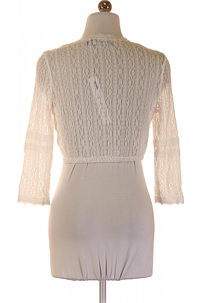 Trachtenmanufaktur Dámská krajková halenka s dlouhým rukávem bílá retro Vel. 36 | Trachtenmanufaktur | obrázek 2