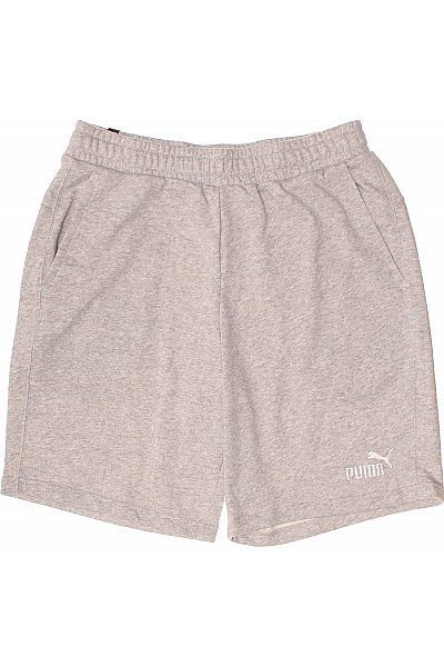 Puma Pánské teplákové kraťasy s kapsami volnočasové bavlněné šedé Velikost L | Puma | obrázek 2