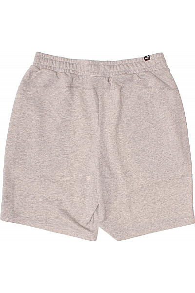 Puma Pánské teplákové kraťasy s kapsami volnočasové bavlněné šedé Velikost L | Puma | obrázek 3