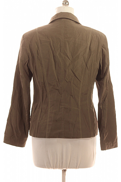 GERRY WEBER Dámská hnědá sako elegantní s kapsou vpředu jarní podzimní Velikost S | GERRY WEBER | obrázek 2