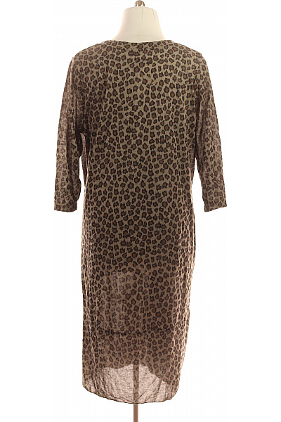 RAINBOW Dámské šaty s dlouhým rukávem zvířecí vzor volnočasové Velikost EU 52/54 | RAINBOW | obrázek 3