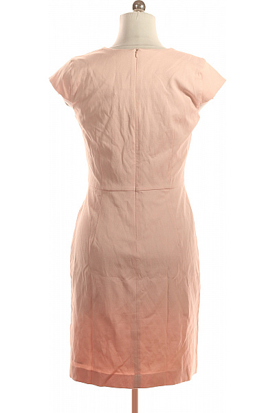 MORE & MORE dámské šaty krátký rukáv růžové bavlna elegantní pouzdrové letní Velikost 40 | MORE & MORE | obrázek 2