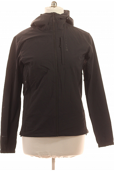 HALTI Pánská Funkční Bunda S Kapucí Na Turistiku černá Lehká Outdoorová Velikost M