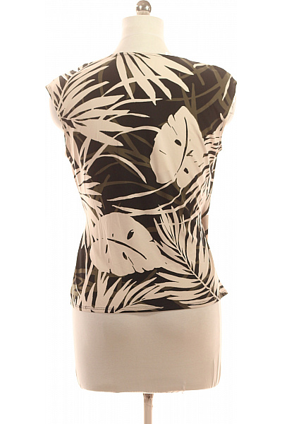 Wallis Dámská halenka bez rukávů zavinovací s potiskem květinová Vel. 40 | Wallis | obrázek 3