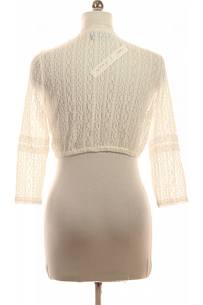 Trachtenmanufaktur Dámská krajková halenka s dlouhým rukávem propínací boho romantická bílá Vel. M | Trachtenmanufaktur | obrázek 2