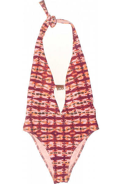 Banana Moon jednodílné batikované plavky za krk s kamínky Velikost DE 38 | Banana Moon | obrázek 2