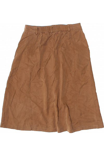 Soft Rebels Hnědá midi sukně s knoflíky a kapsami Vel. S | Soft Rebels | obrázek 2