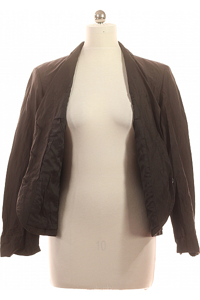 BETTY BARCLAY Dámské sako elegantní hnědé vypasované pruhované business Velikost 42 | BETTY BARCLAY | obrázek 4