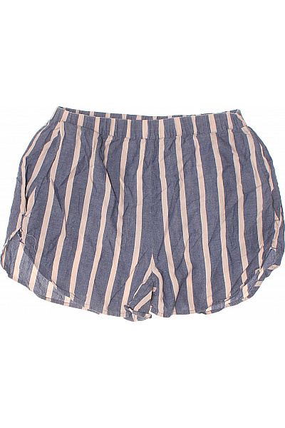 REPLAY Dámské Kraťasy Pruhované Volnočasové Bavlněné Vel. XS