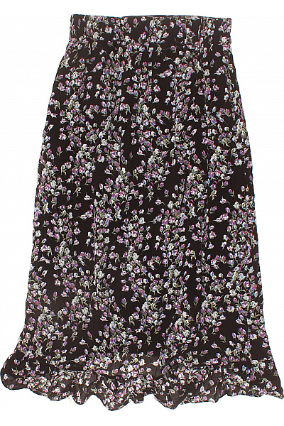 Freebird Dámská dlouhá květinová sukně s potiskem a volánky Vel. XS | Freebird | obrázek 3