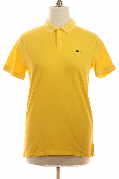 LTB žluté bavlněné polo tričko s krátkým rukávem a výšivkou Velikost L | LTB | obrázek 2