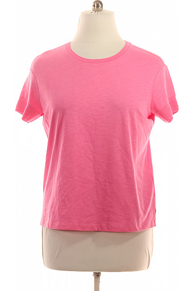 Le Comte růžové tričko s krátkým rukávem basic Velikost 44 | Le Comte | obrázek 2