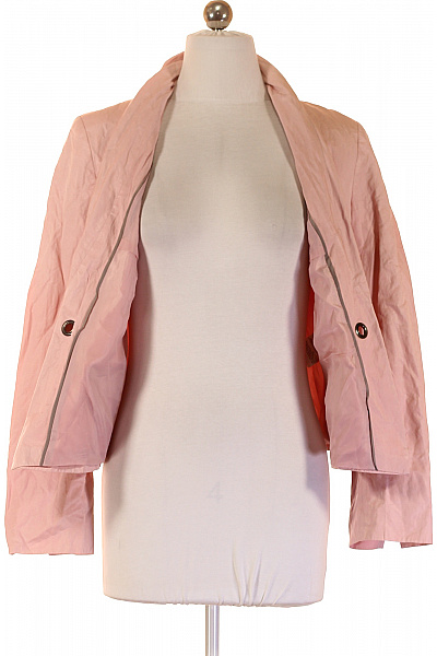 TAIFUN růžový dámský blejzr elegantní krátký polyesterové Velikost 36 | TAIFUN | obrázek 4