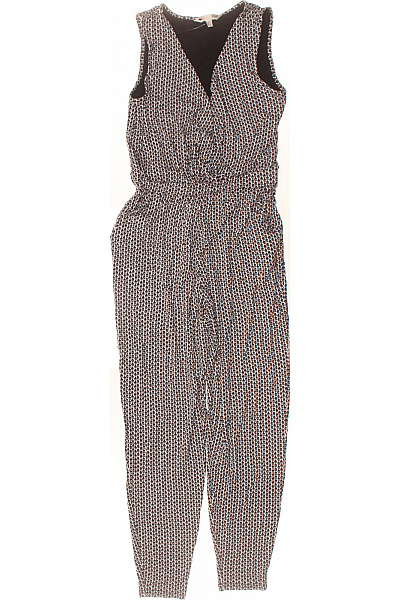 Yumi overal bez rukávů černobílé vzorované viskózové Vel. 38 | Yumi | obrázek 2