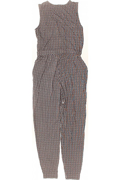 Yumi overal bez rukávů černobílé vzorované viskózové Vel. 38 | Yumi | obrázek 3