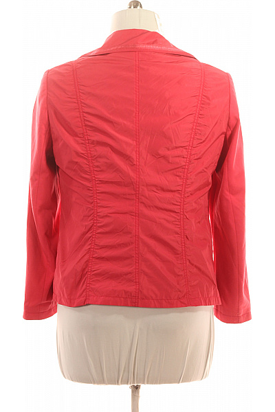 TAIFUN Dámský růžový blejzr krátký volnočasové elegantní polyesterové Velikost 44 | TAIFUN | obrázek 3