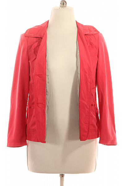 TAIFUN Dámský růžový blejzr krátký volnočasové elegantní polyesterové Velikost 44 | TAIFUN | obrázek 4